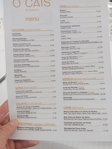 Opinii despre Restaurante O Cais în Gafanha da Encarnação - Gastronomia e hotelaria