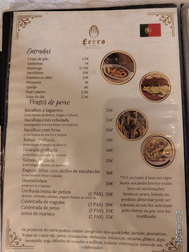 Opinii despre Restaurante Ferro în Aveiro - Gastronomia e hotelaria