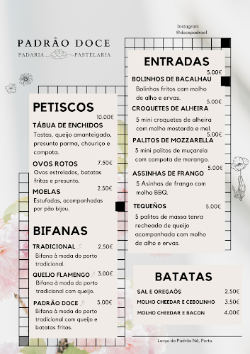 Padrão Doce - Gastronomia e hotelaria