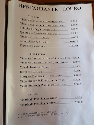 Reviews of Restaurante Louro in Covilhã - Gastronomia e hotelaria