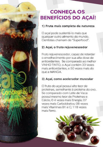 Açai Concept Matosinhos - Gastronomia e hotelaria