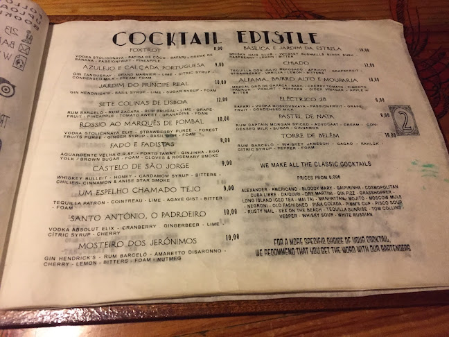 Opinii despre Foxtrot în Lisboa - Gastronomia e hotelaria