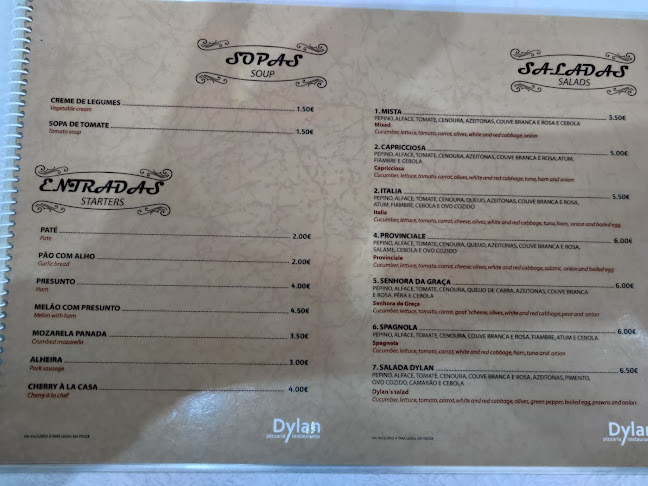 Pizzaria Dylan - Gastronomia e hotelaria