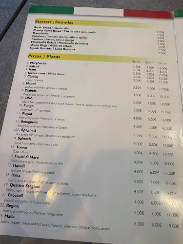 Opinii despre Pesto Pizza Pasta & Doner Kabab în Faro - Gastronomia e hotelaria