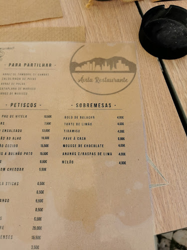 Ávila snackbar