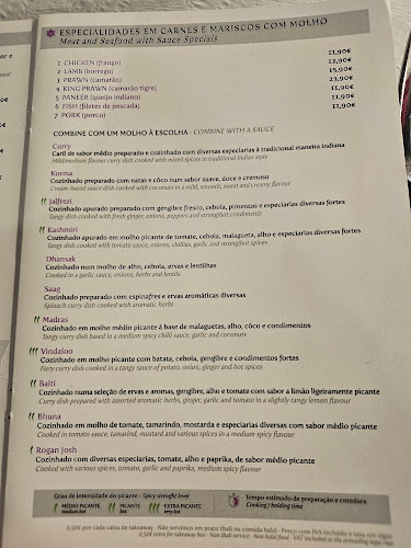 Thali - Indian Cuisine - Porto