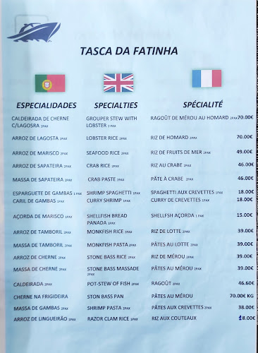 Restaurante Tasca da Fatinha Peixe Assado e Choco Frito - Setúbal