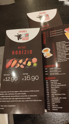 Restaurante Japonês - SUSHI HOUSE RESTAURANTE Open Times