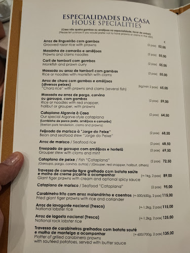 O Jorge do Peixe - Quarteira