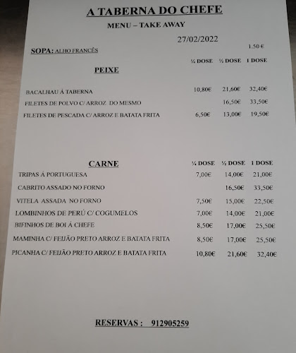 Taberna do chefe - S. Cosme