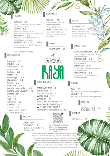 KAYA - Coffee & Brunch
