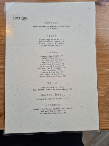 Comentarii opinii despre Restaurante Intrigo