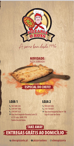 Pizzaria O Boss - Gastronomia e hotelaria
