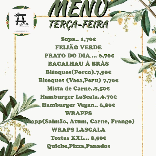 Opinii despre LASCALA Corner Wood Cafe în Faro - Gastronomia e hotelaria