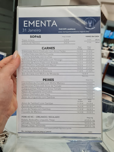 Opinii despre Marisqueira Casablanca în Viseu - Gastronomia e hotelaria