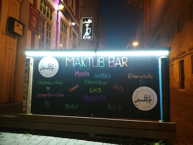 Opinii despre Maktub Bar în Figueira da Foz - Gastronomia e hotelaria