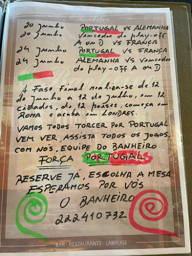 Restaurante O Banheiro - Labruge