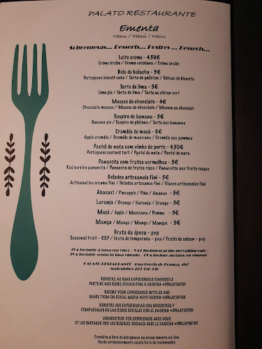 Opinii despre Palato Restaurante în Matosinhos - Gastronomia e hotelaria