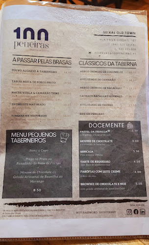 Opinii despre 100 Peneiras în Seixal - Gastronomia e hotelaria