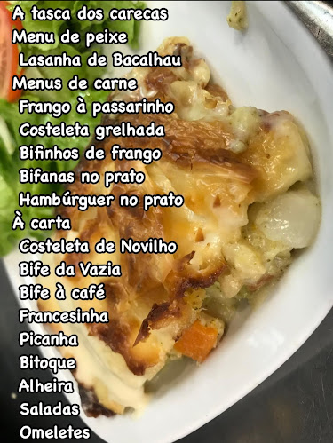 Opinii despre A tasca dos carecas în Torres Vedras - Gastronomia e hotelaria