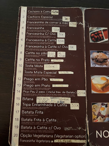 Opinii despre Snack-Bar Os Catitas în Porto - Gastronomia e hotelaria