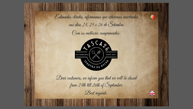 Opinii despre Tasca 26 în Porches - Gastronomia e hotelaria