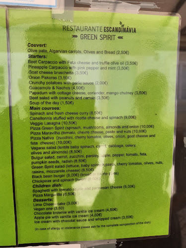 Restaurante Escandinávia - Green Spirit - Fuseta