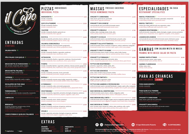 Il Capo Ristorante Italiano Nazare