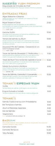 Opinii despre YÜJIN Sushi (Santa Maria da Feira) în Santa Maria da Feira - Gastronomia e hotelaria