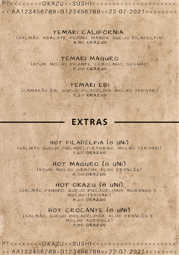 Opinii despre Restaurante Økazu sushi , Alcobaça în Alcobaça - Gastronomia e hotelaria