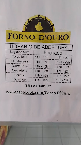 Comentarii opinii despre Pizzaria Forno D'Ouro TÁBUA