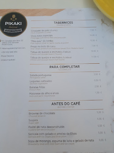 Pikaki Taberna Portuguesa - Gastronomia e hotelaria