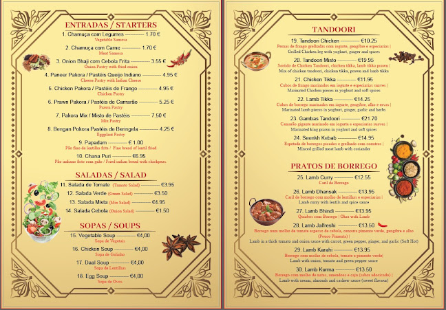 Opinii despre Bengal Tandoori în Setúbal - Gastronomia e hotelaria