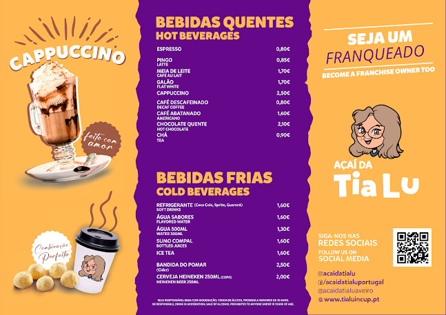 Açaí Tia Lu In Cup Aveiro