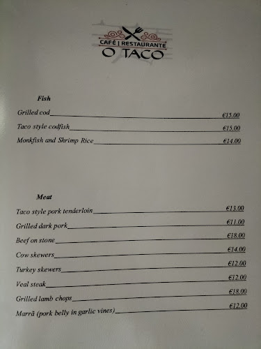 O Taco - Gastronomia e hotelaria