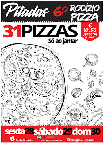 Pitadas Pizza&Kebab - Gastronomia e hotelaria