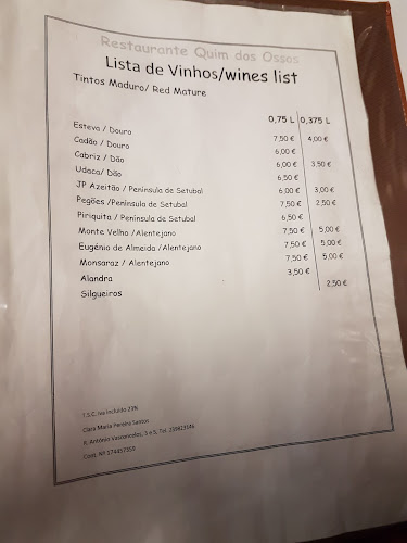 Quim dos Ossos - Coimbra