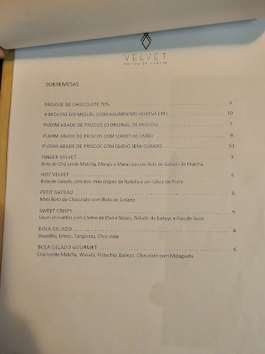 Restaurante Japonês - VELVET
