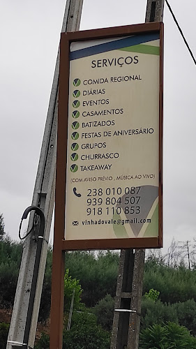 Opinii despre Vinha do Vale în Oliveira do Hospital - Gastronomia e hotelaria