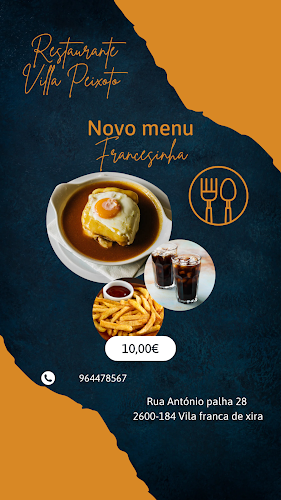 Opinii despre Restaurante Villa Peixoto în Vila Franca de Xira - Gastronomia e hotelaria