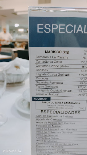 Comentarii opinii despre Marisqueira Casablanca