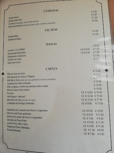 Opinii despre O Ti Miguel Restaurante e Pizzaria în Loureira - Gastronomia e hotelaria