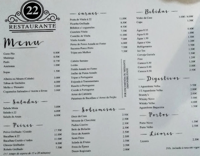 Restaurante 22