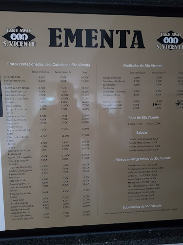 Opinii despre TAKE AWAY S.VICENTE în Braga - Gastronomia e hotelaria