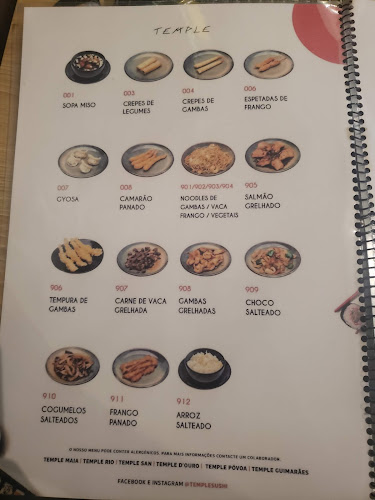Temple Sushi Open Times