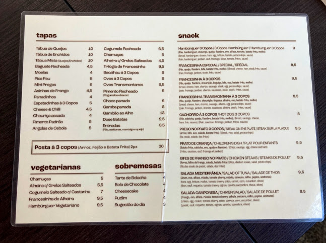3 Copos - Tapas e Vinhos - Gastronomia e hotelaria