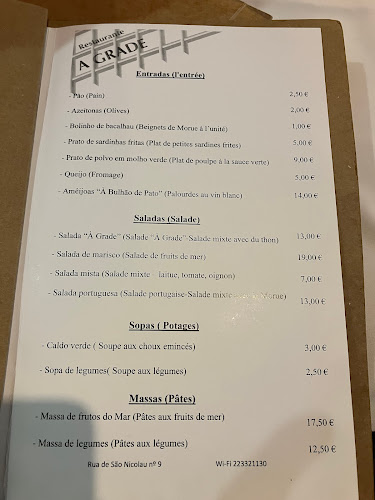 Opinii despre A Grade în Porto - Gastronomia e hotelaria