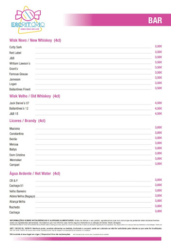 Snack-Bar Escritório - Gastronomia e hotelaria