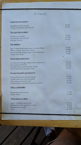 Comentarii opinii despre À Mesa Tavira