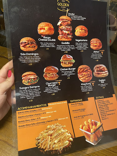 Opinii despre Golden Burger Lisboa în Lisboa - Gastronomia e hotelaria